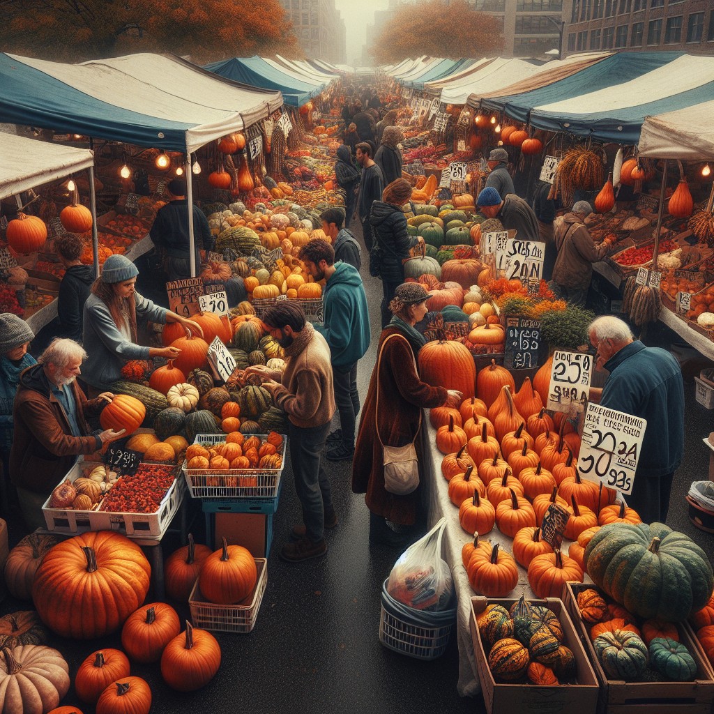 local farmers markets ideal for affordable pumpkins