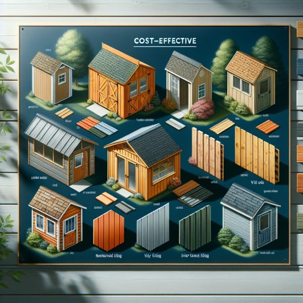 Cheapest Siding for Shed Guided Steps and Affordable Options