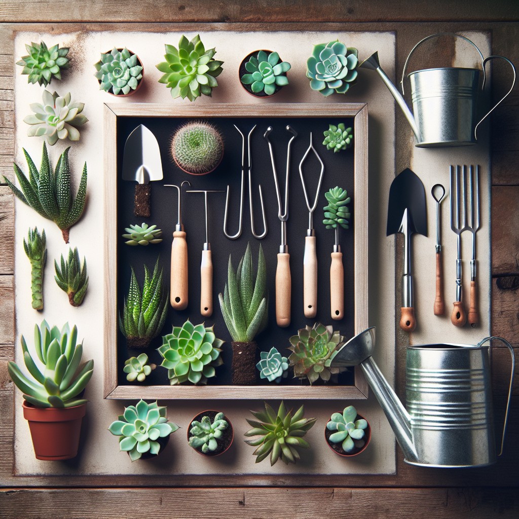 succulent frame maintenance and care guide