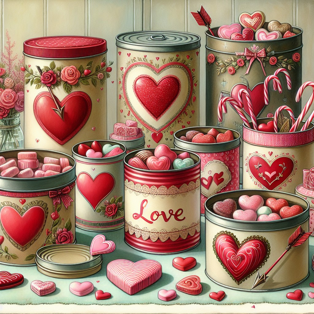 sweetheart tin can treats for valentines day