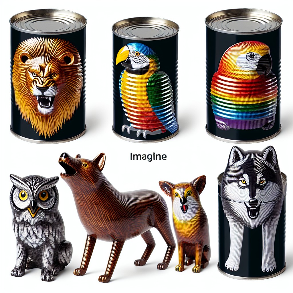 tin can animal sound makers