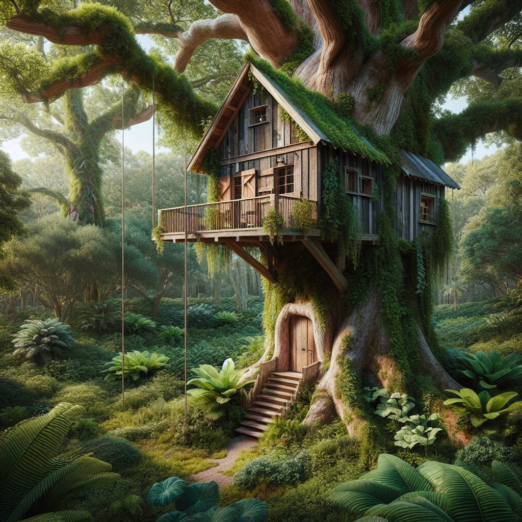 treehouse farmhouse style