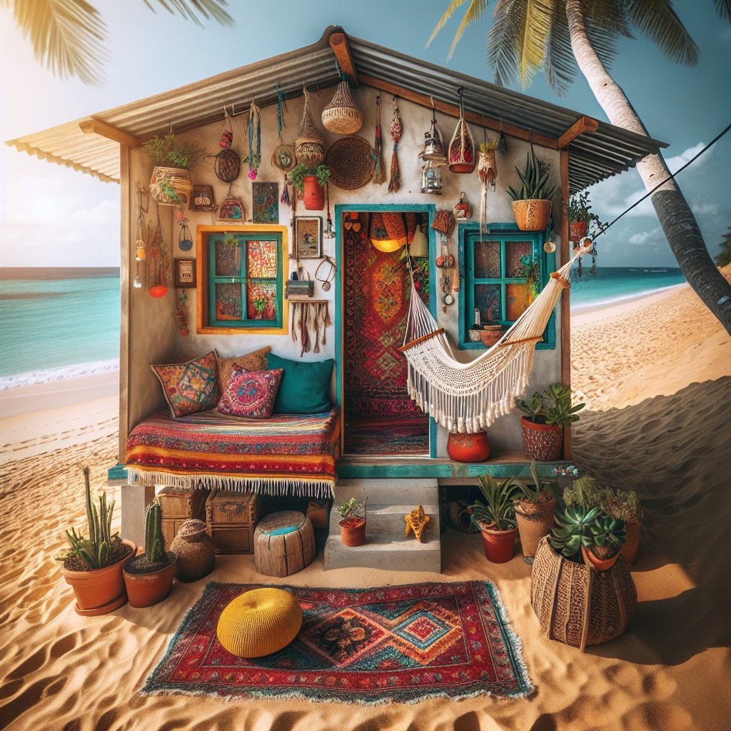 bohemian beach tiny house