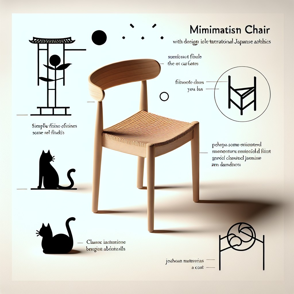 cat furniture minimalist japanese inspired seat