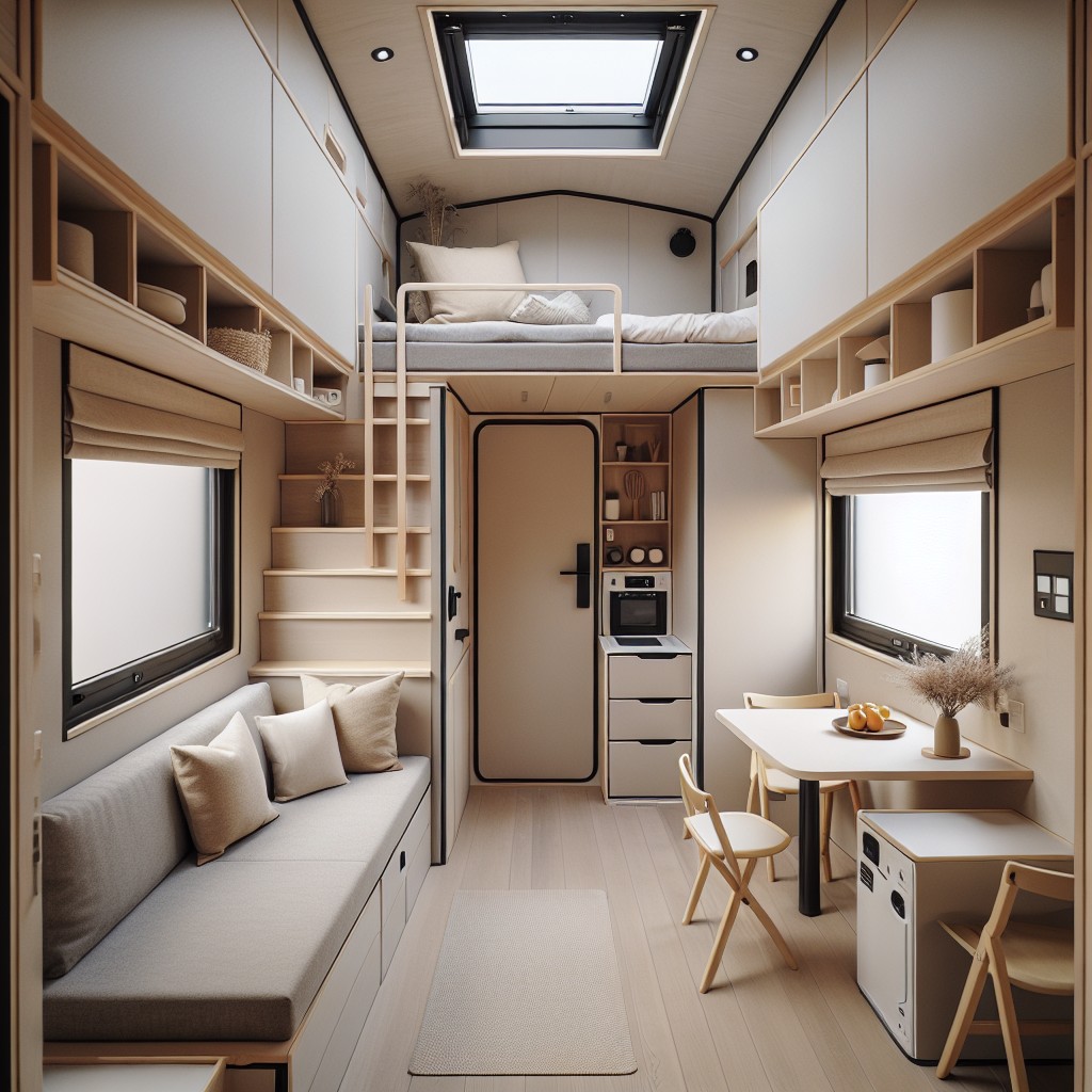 compact living in a pod