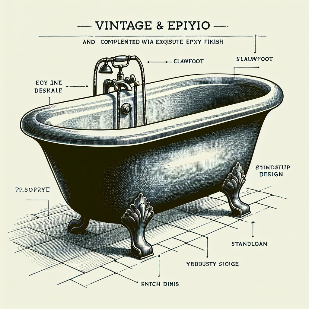 creating a vintage look with epoxy bathtub finish