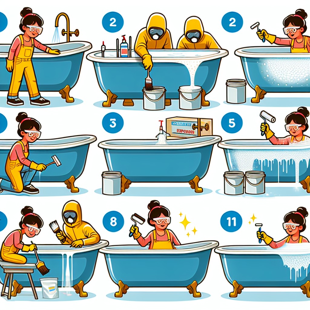 diy guide applying epoxy coating to your bathtub