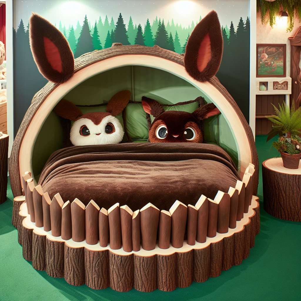 ewok themed childrens nest bed
