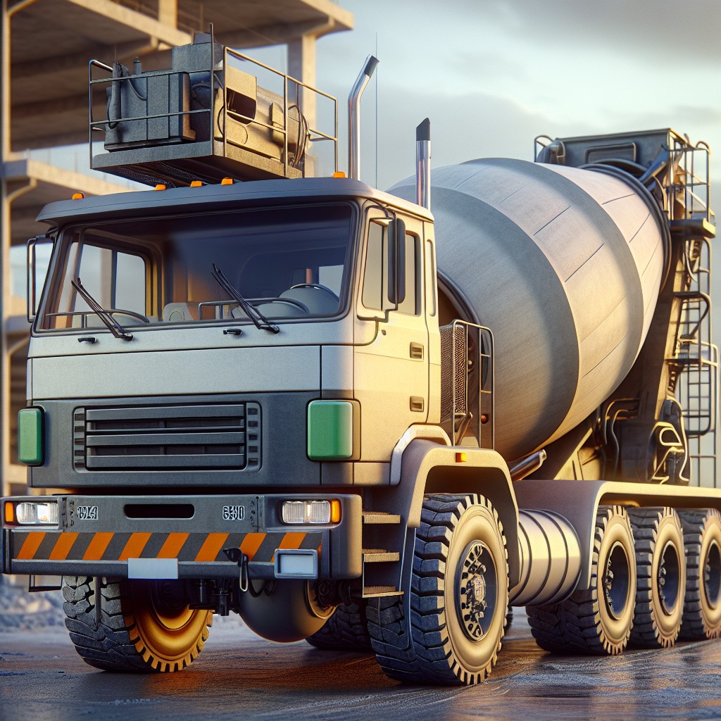 how many yards can a standard concrete truck hold