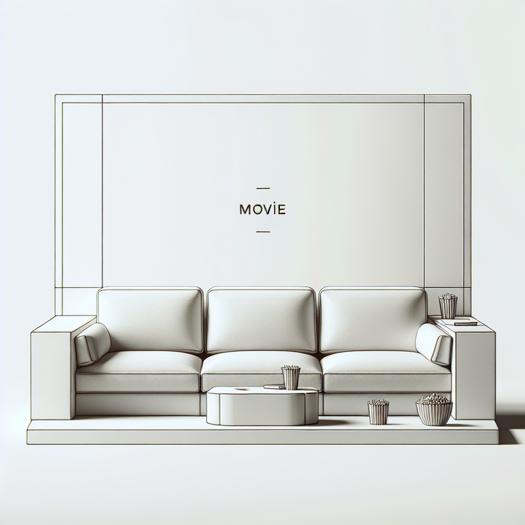 minimalist movie sofa design ideas