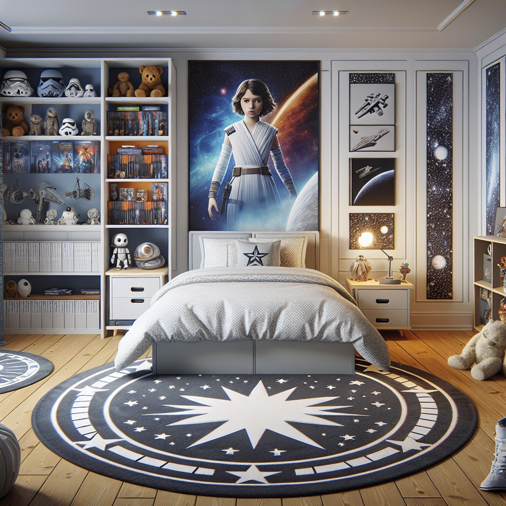 star wars princess leia room decor for girls