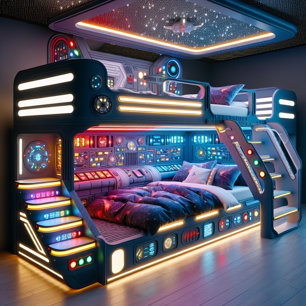 star wars themed bunk beds