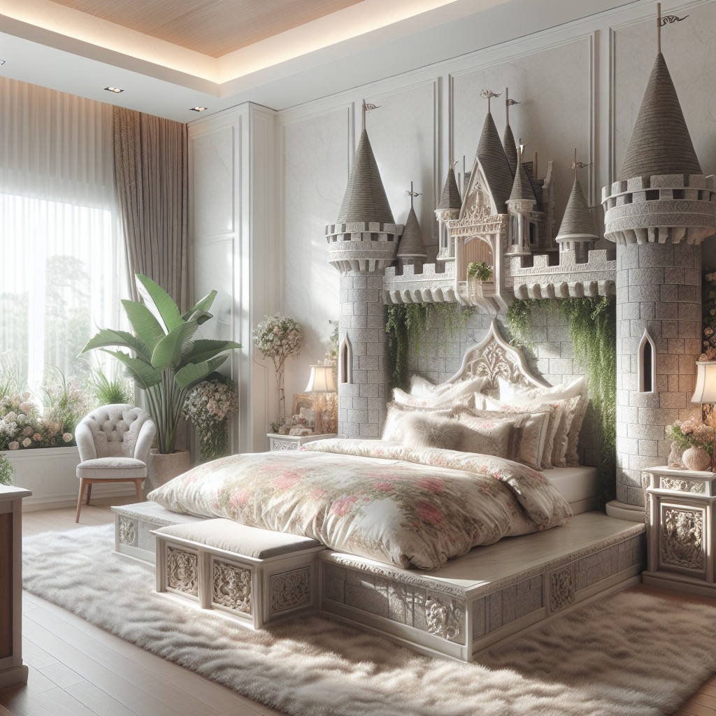the secret garden castle bed