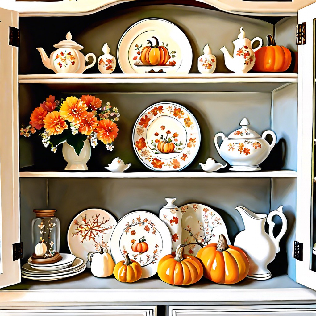 a seasonal symphony rotate decor items like pumpkins snowflakes and spring blossoms