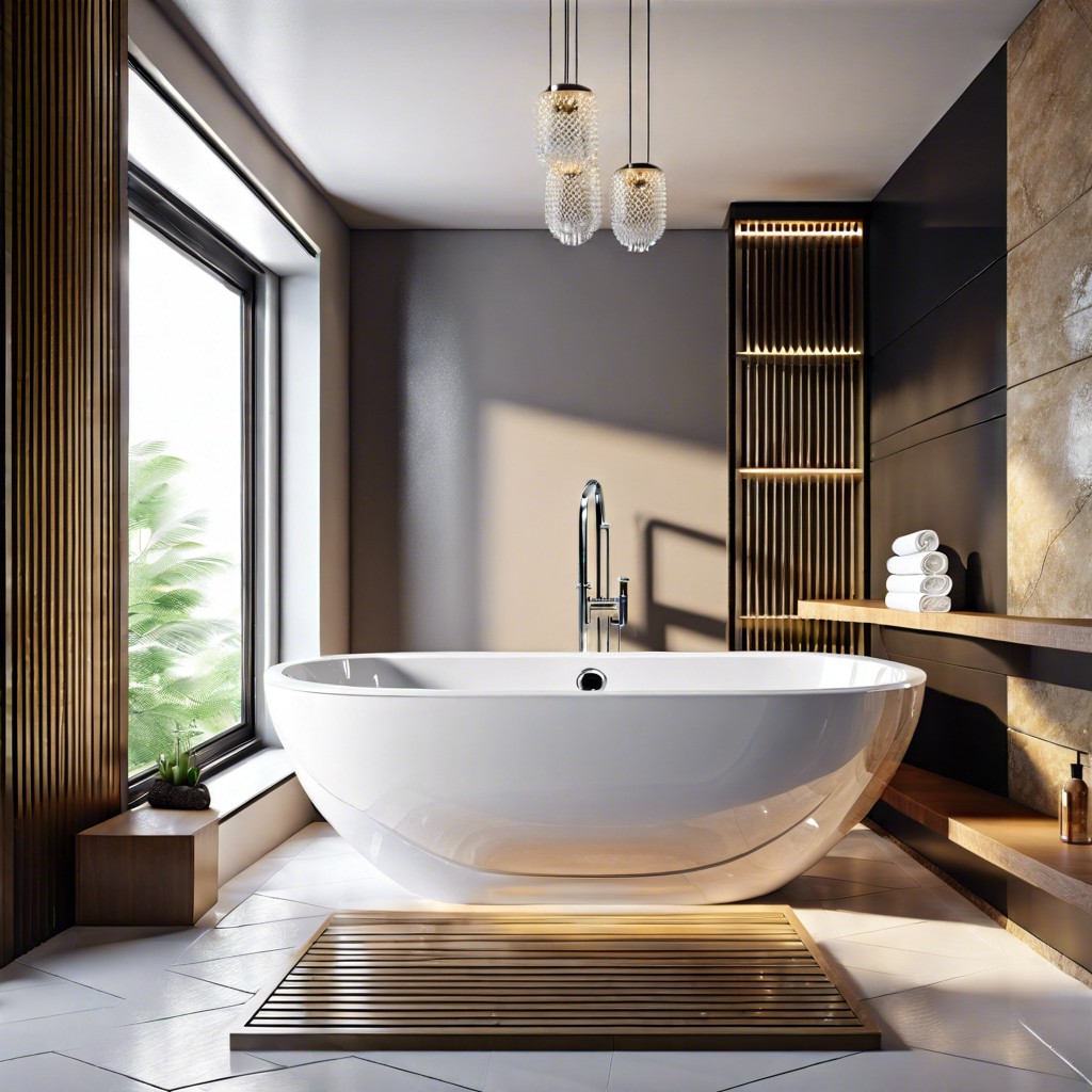 compact crystal bathtubs small spaces grand luxury