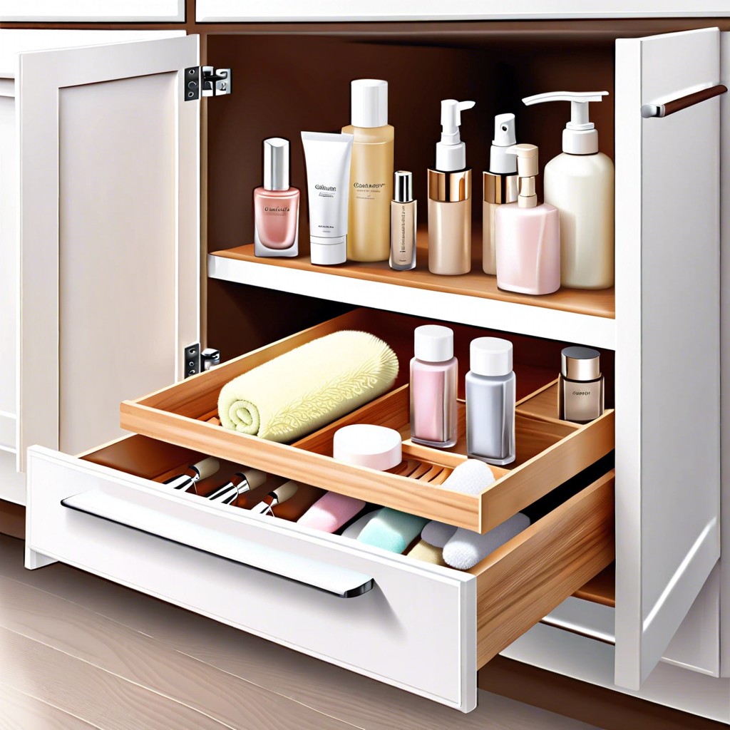 fit drawer organizers for cosmetics