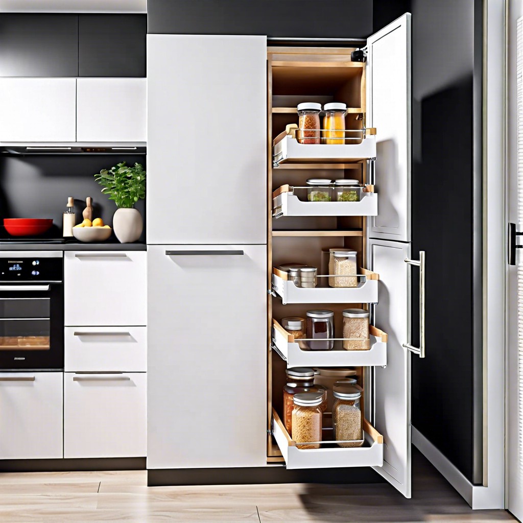 include a pull out pantry system