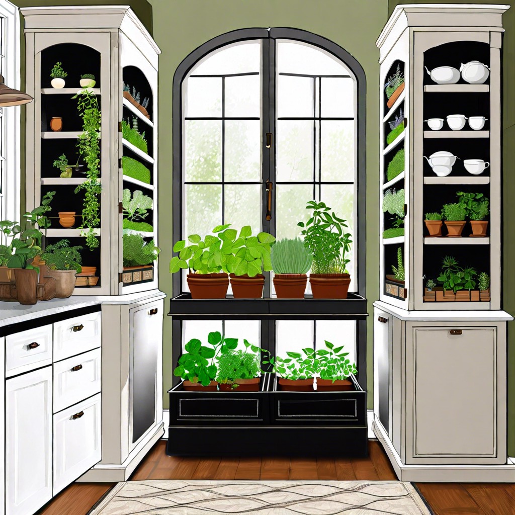 indoor greenhouse for herbs