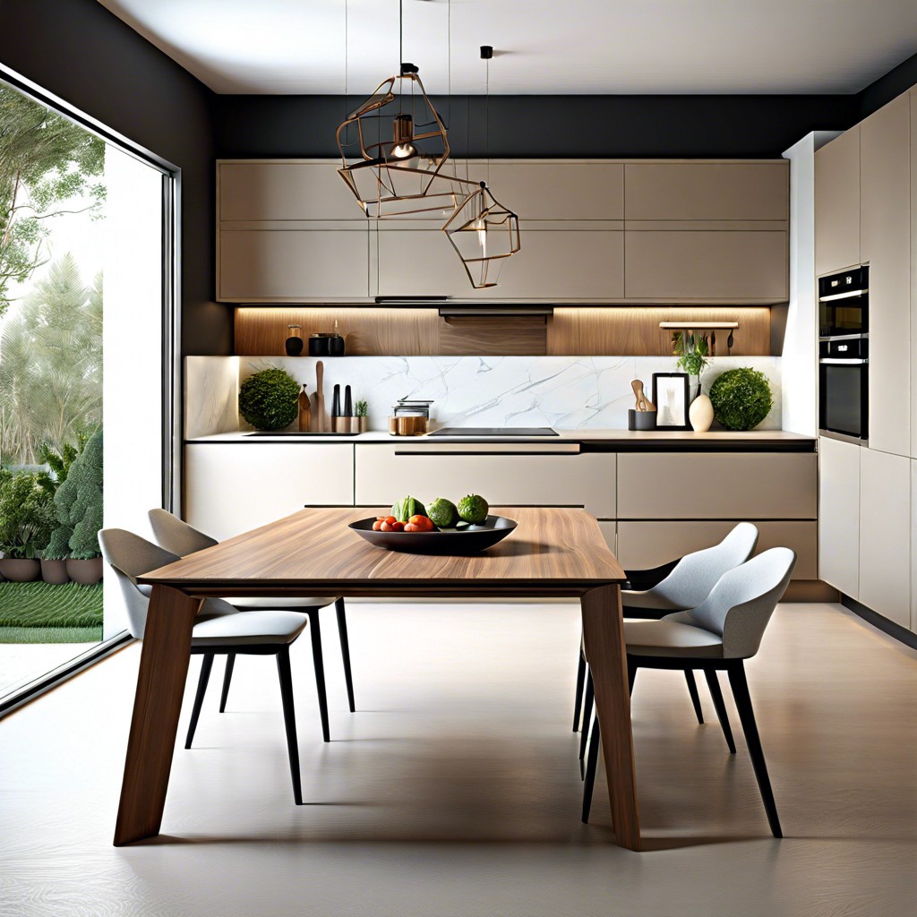 integrated dining tables