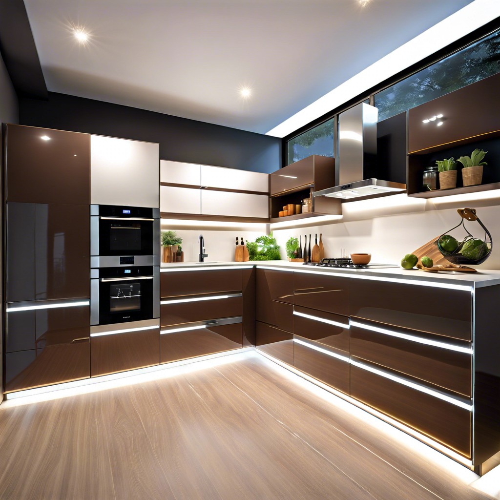 integrated lighting cabinets