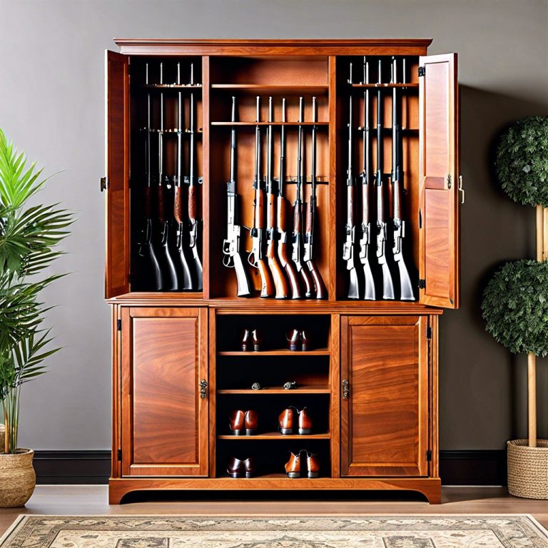 15 DIY Gun Cabinet Ideas for Functional Storage Solutions