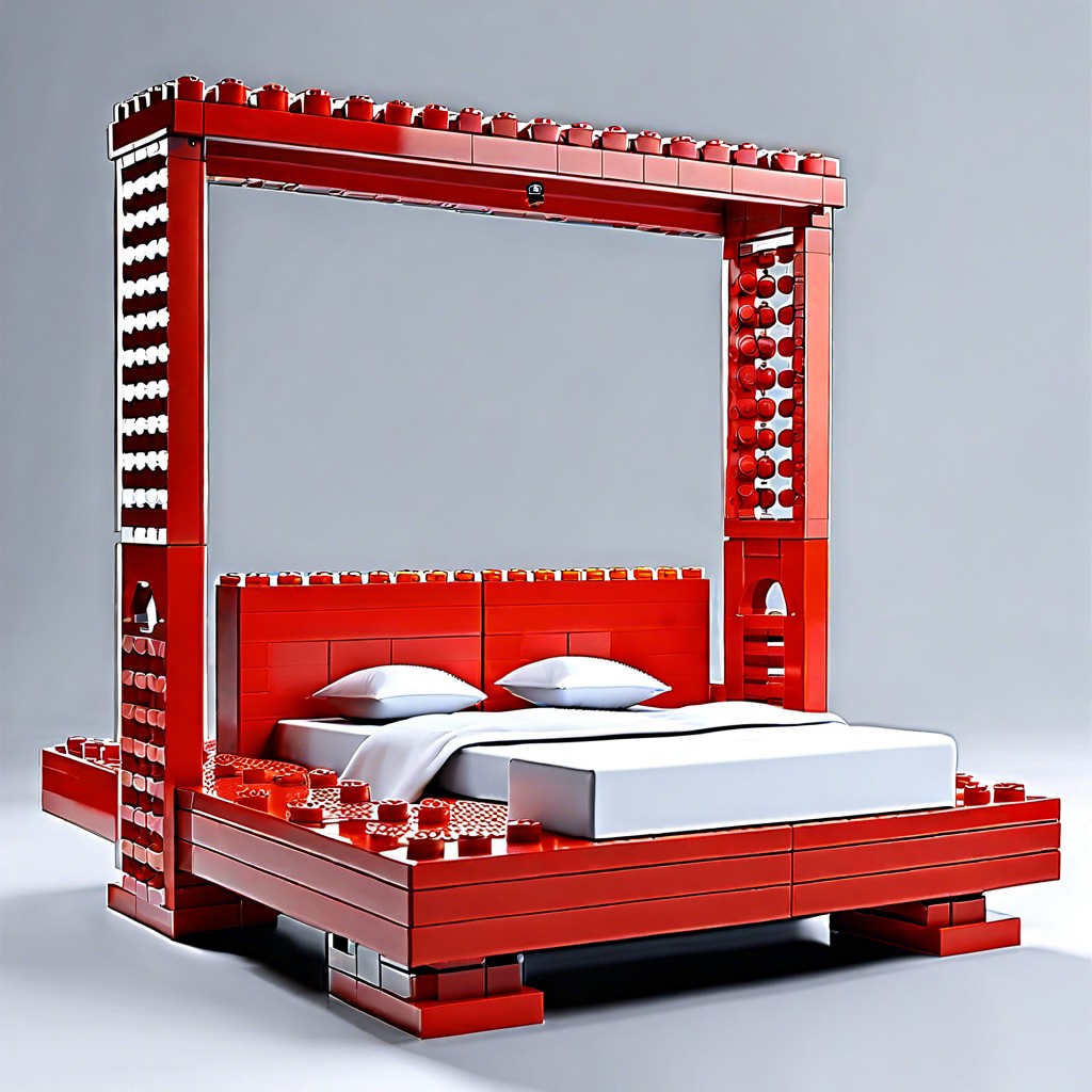 modular lego® bed frame stack and sleep