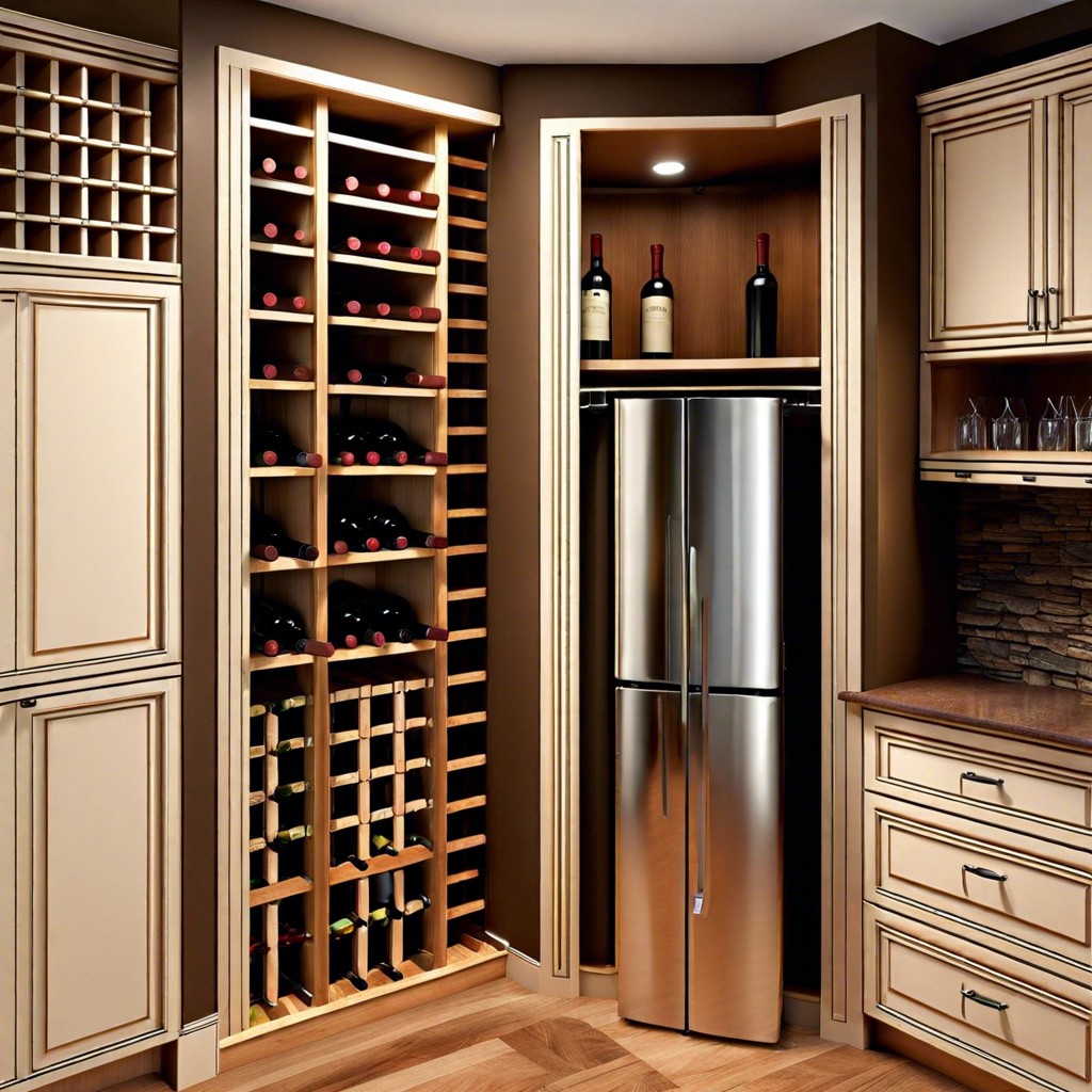 pantry wine rack inserts
