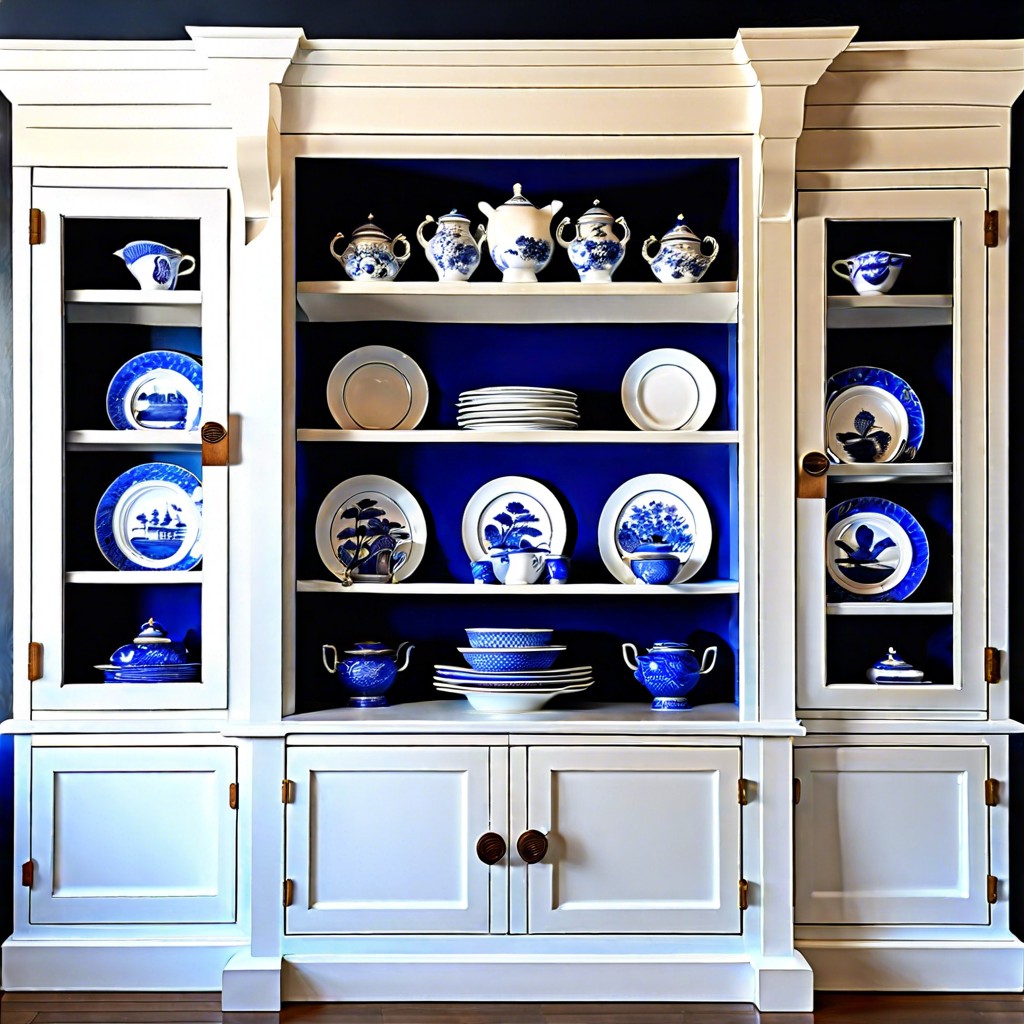 thematic color coordination utilize a consistent color scheme throughout the cabinet for a cohesive look