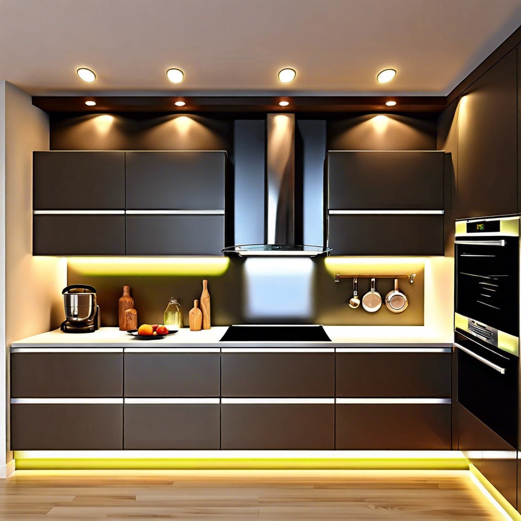 Modern Kitchen Under Cupboard Lighting Ideas For Bright Functional Spaces