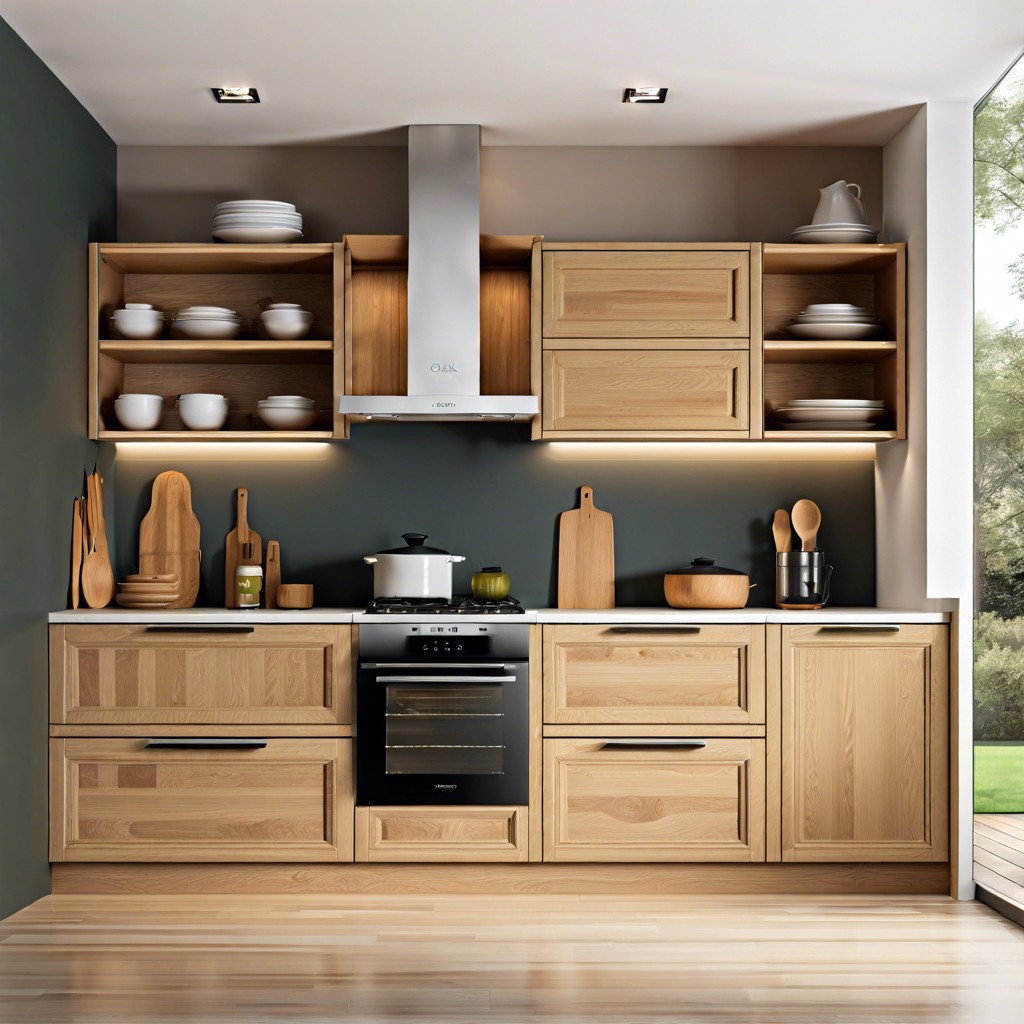 15 Modern Kitchen with Oak Cabinets Ideas