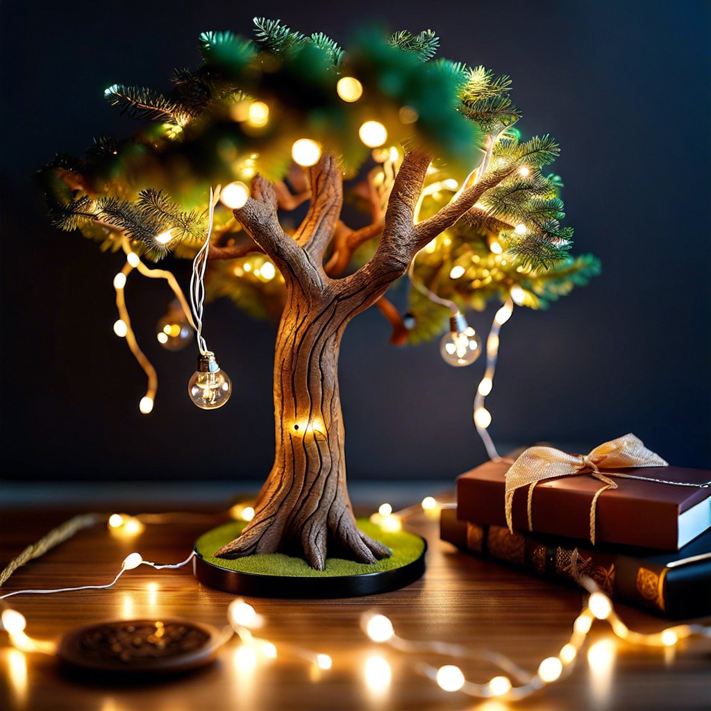 whimsical fairy light tree