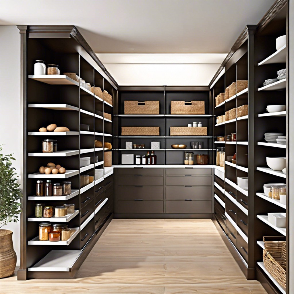 adjustable shelving units