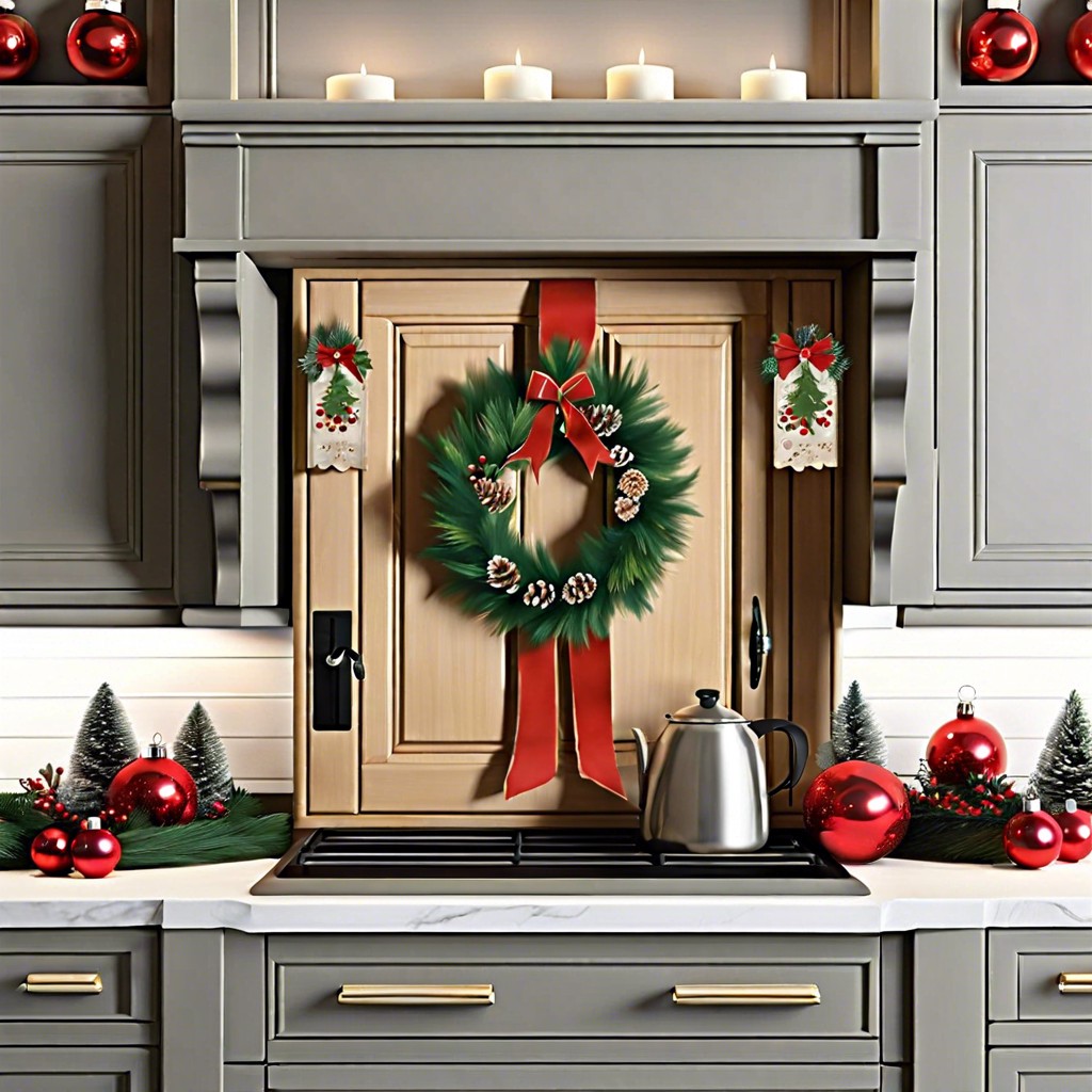 cabinet door christmas countdown