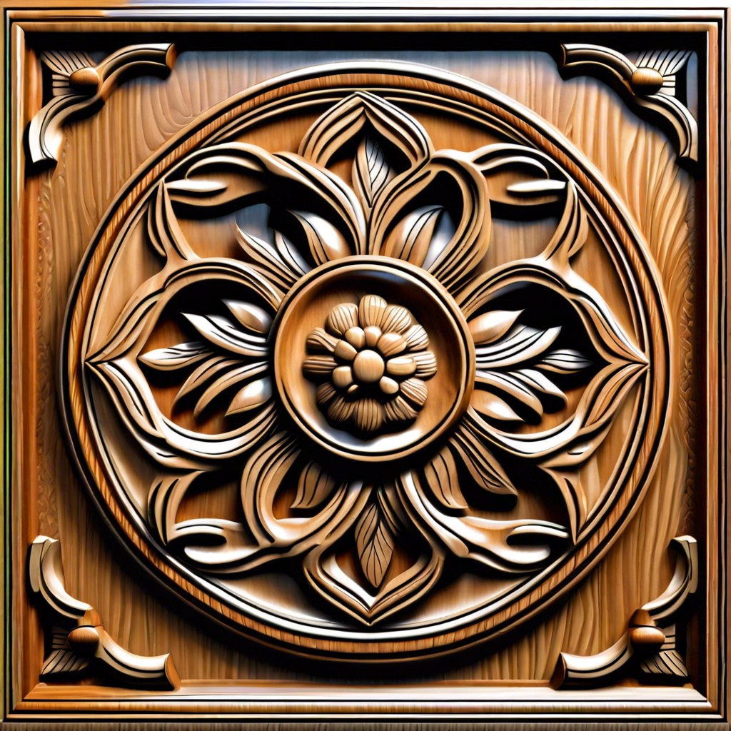 carved wooden patterns