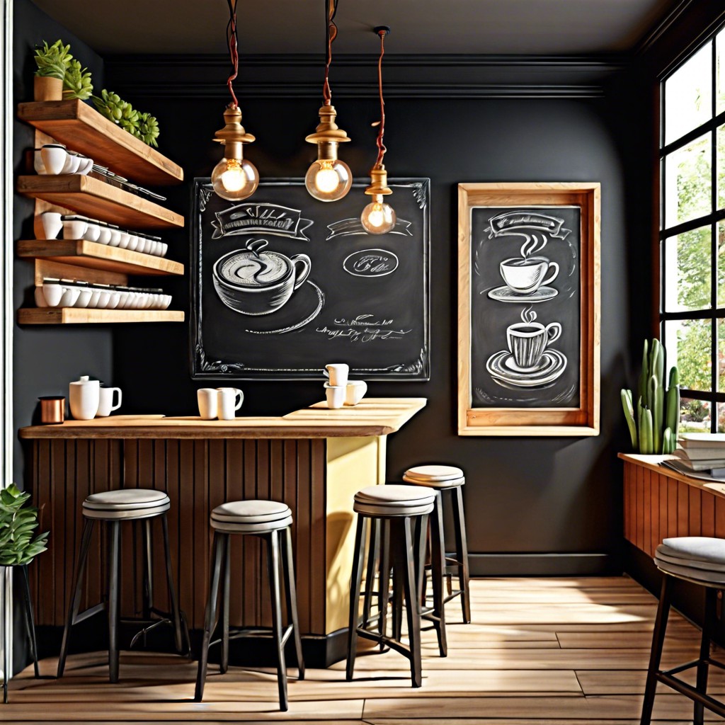 chalkboard wall design