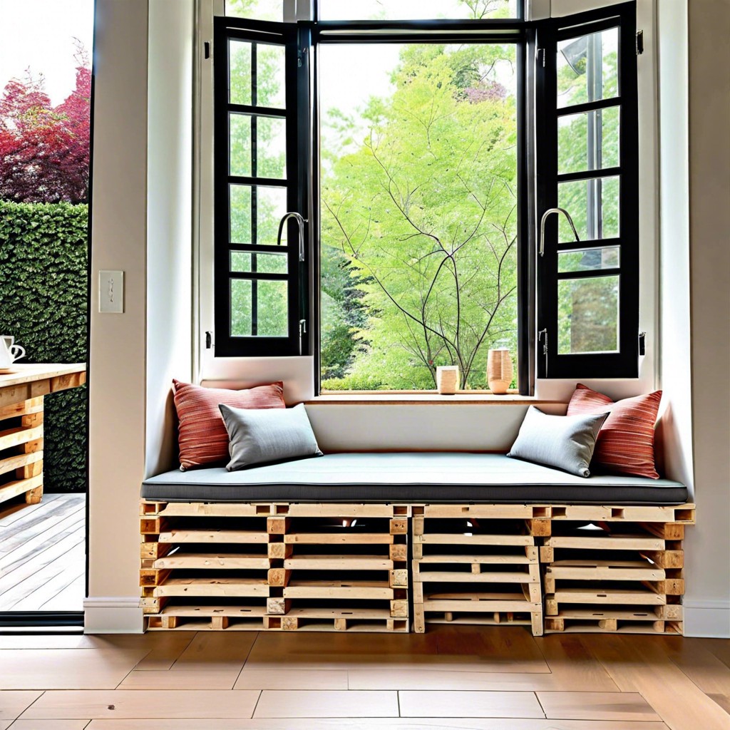 cushioned pallet seating