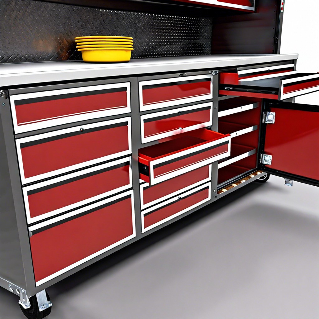 custom fit drawers for specific tools or equipment