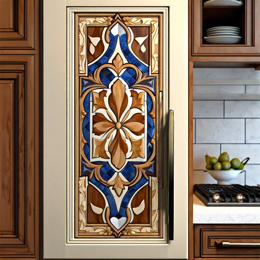 decorative tile inlay