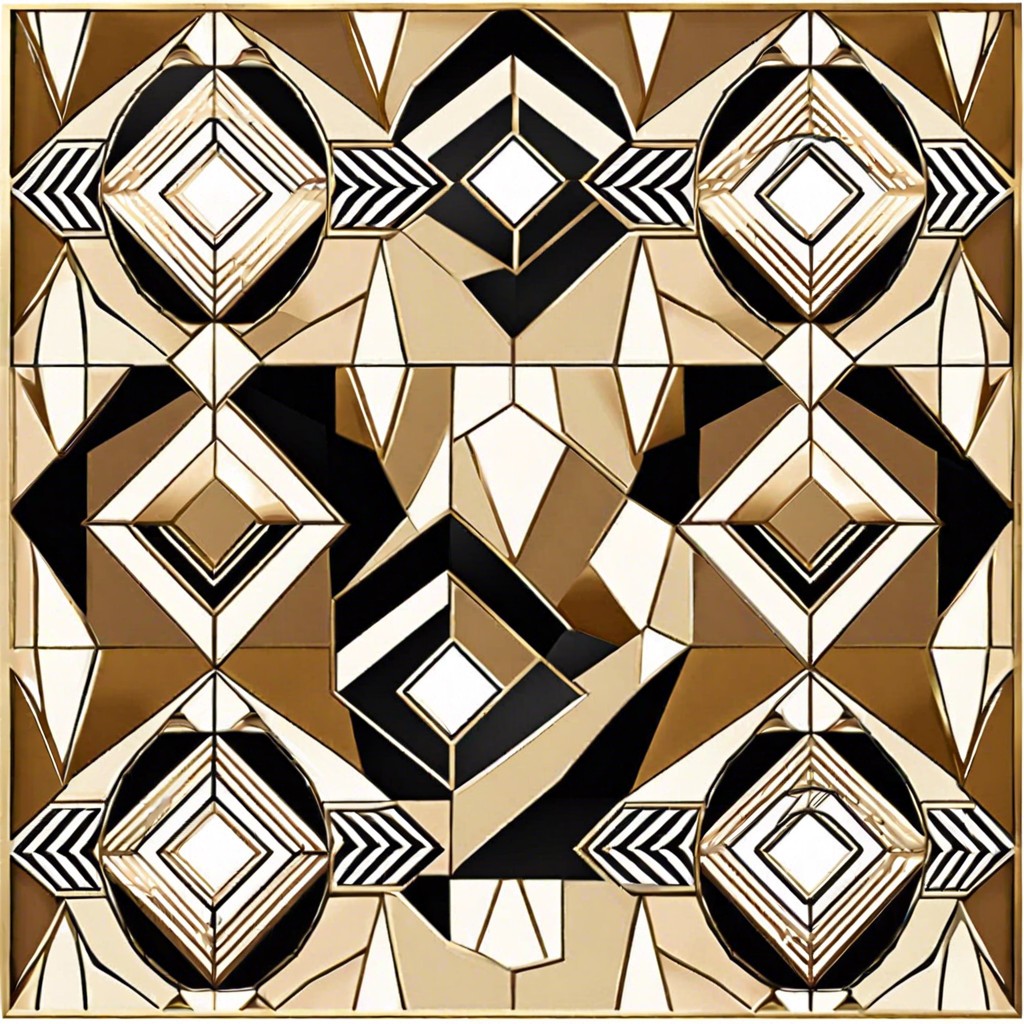 dual tone geometric patterns