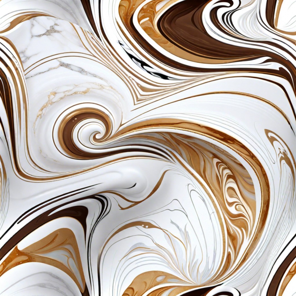 elegant marble swirls
