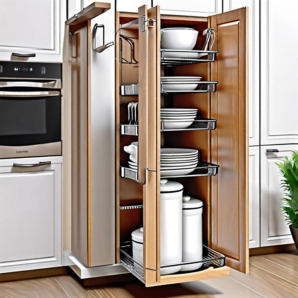 fit in cabinet organizers vertically for better storage