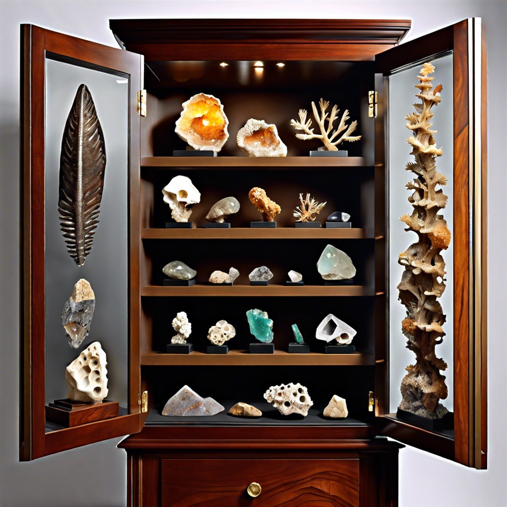 fossil and mineral collection