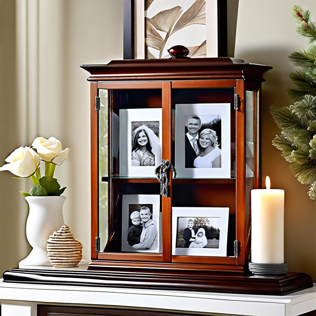 framed family photos