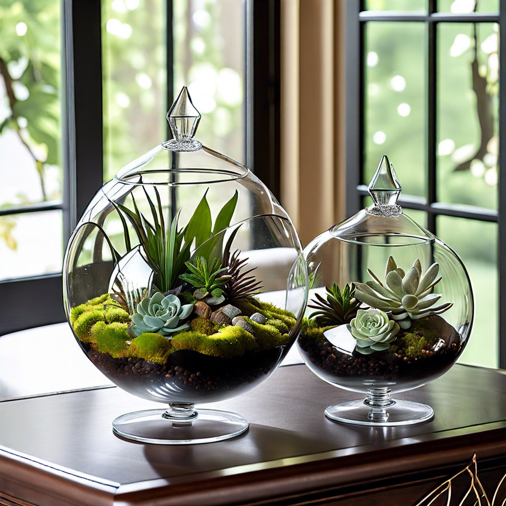 glass terrariums