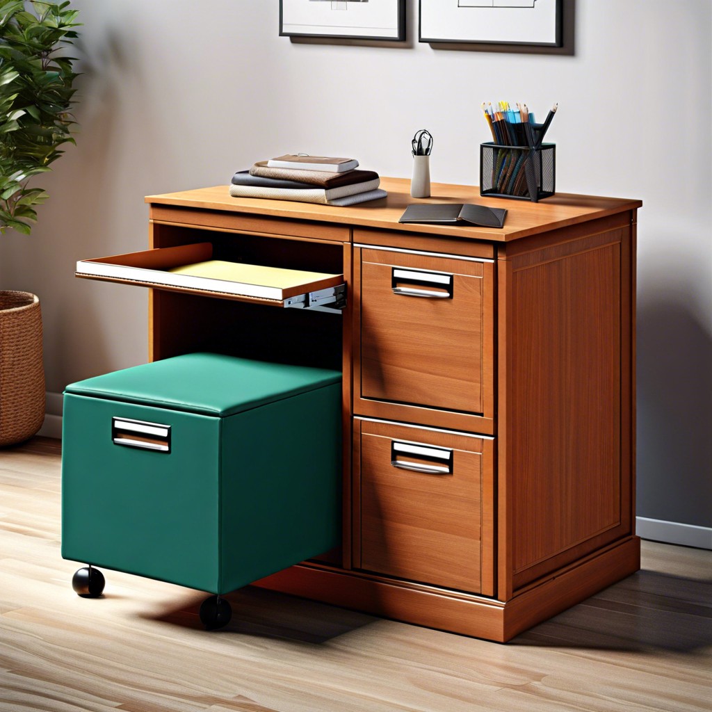 hidden bench add a cushion top to a sturdy cabinet for dual purpose seating