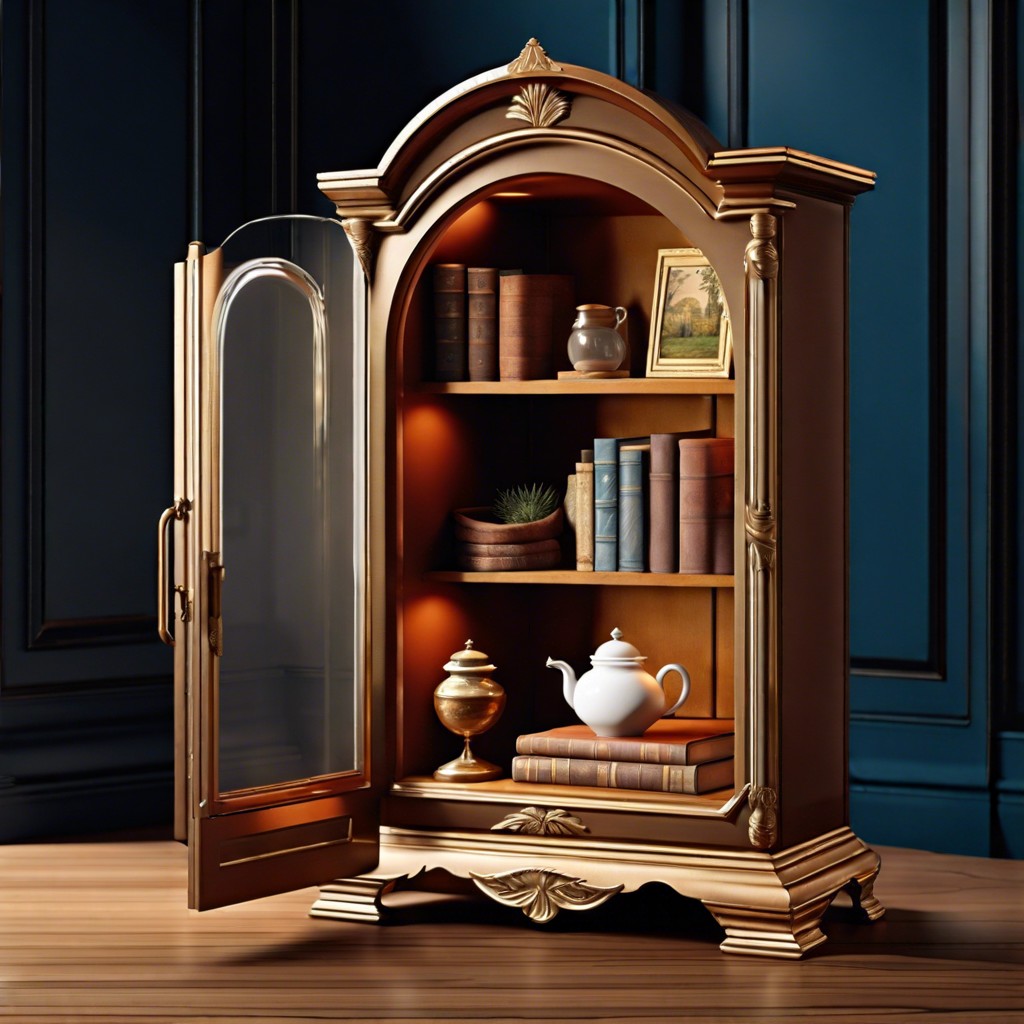 historical book nook