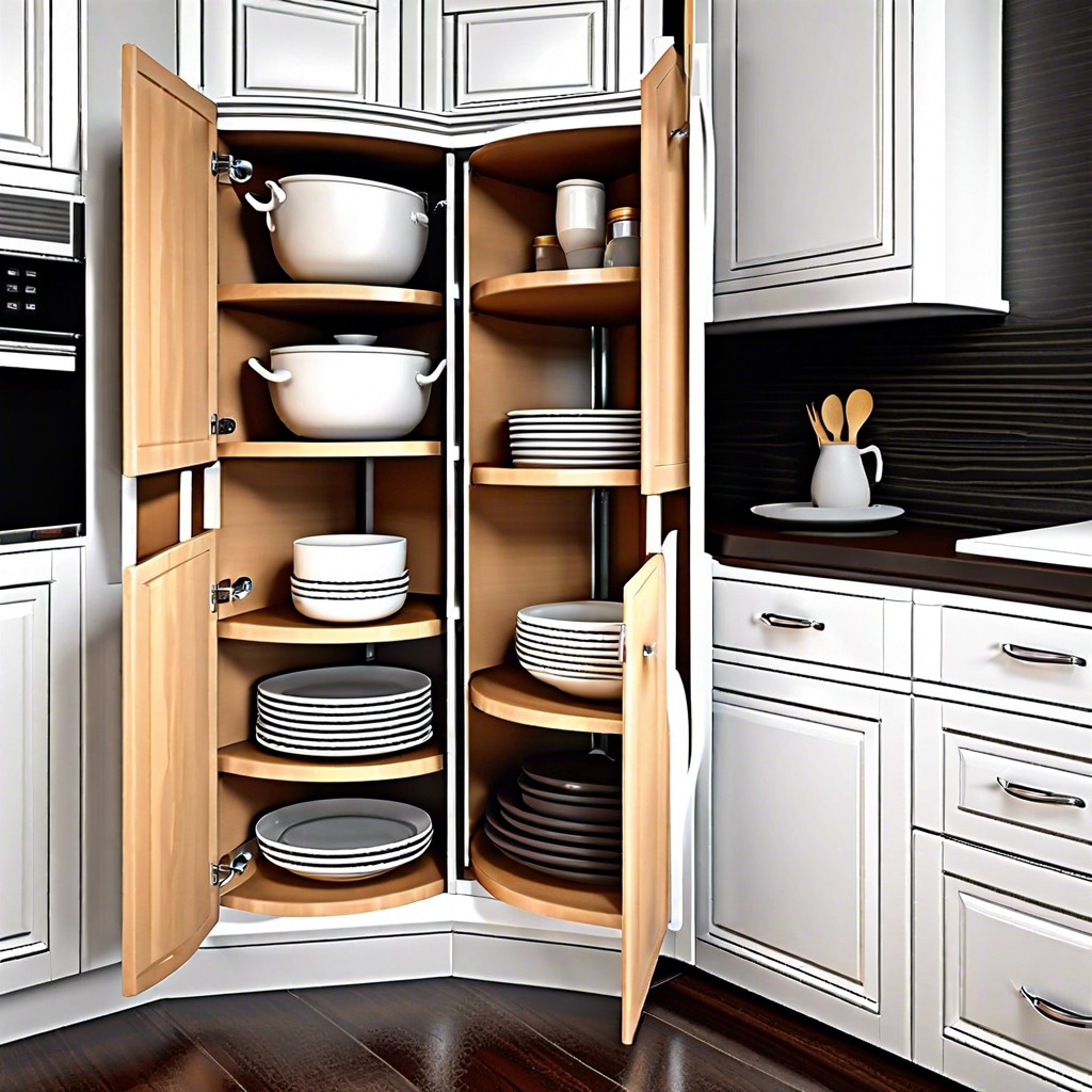 lazy susan shelf