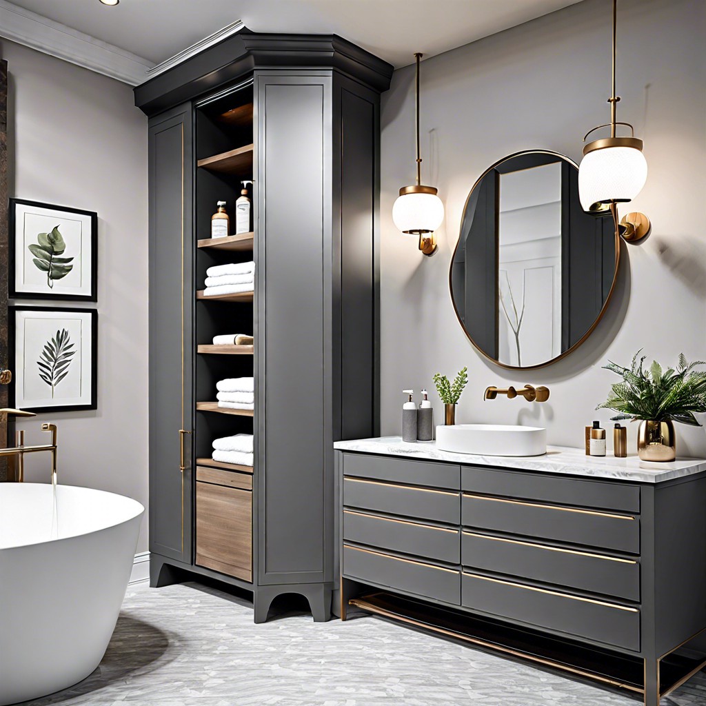 matte gray cabinetry