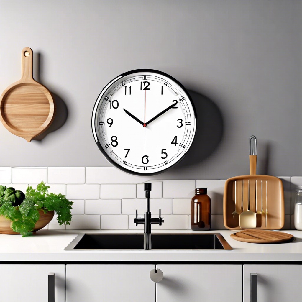 minimalist clocks or barometers