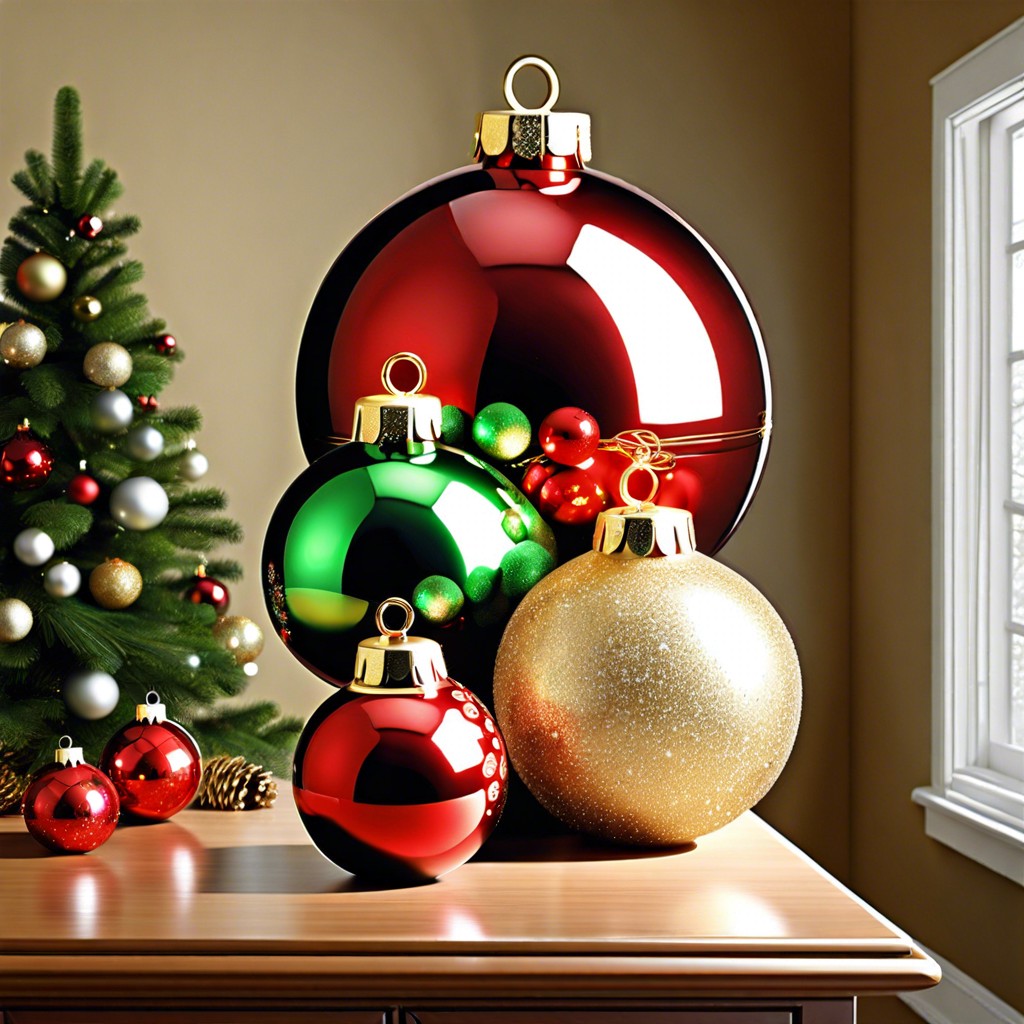 oversized christmas ornaments